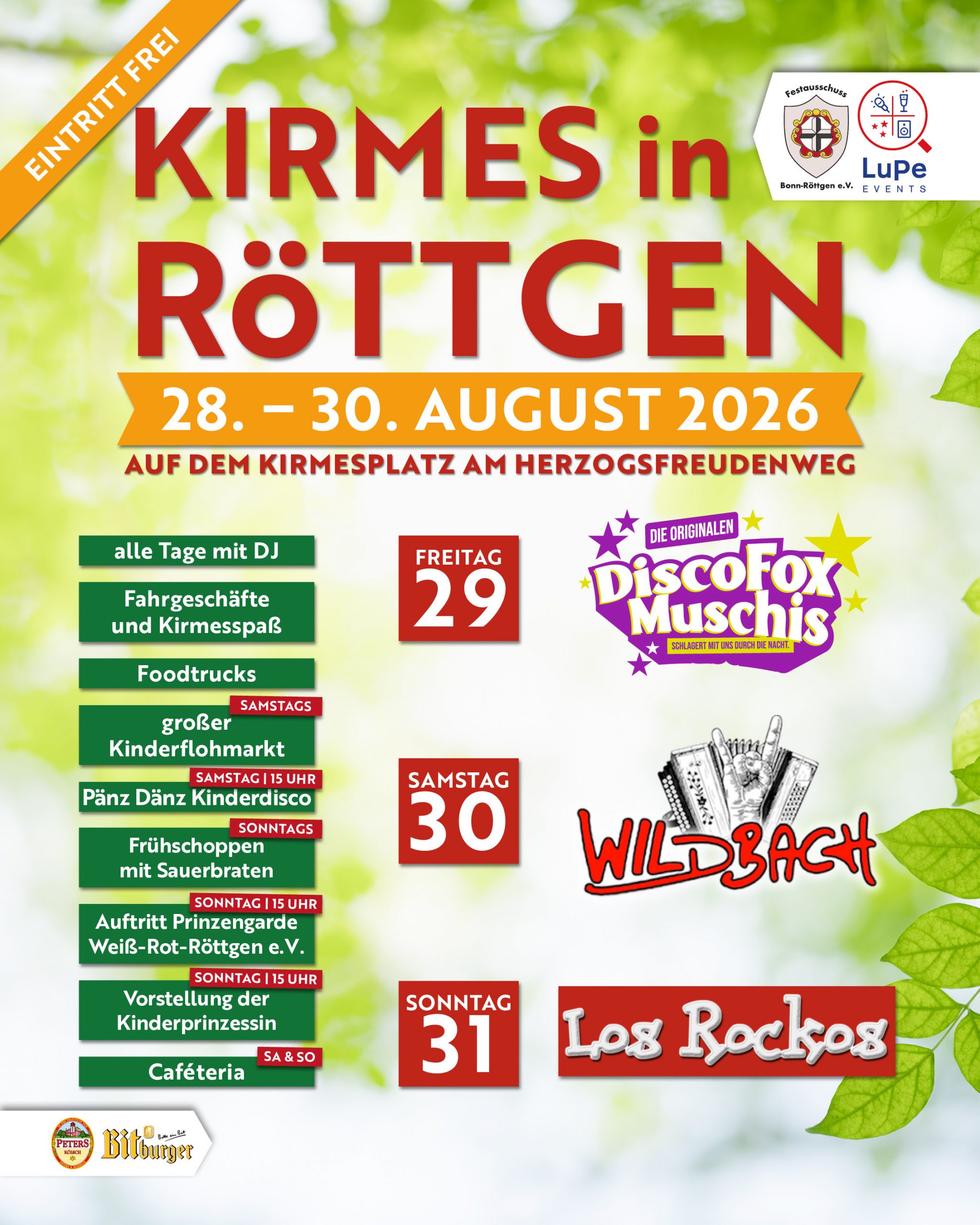 Kirmes in Röttgen 2026